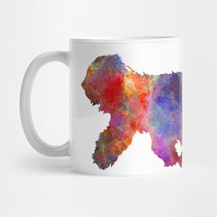 Tibetan Terrier in watercolor Mug